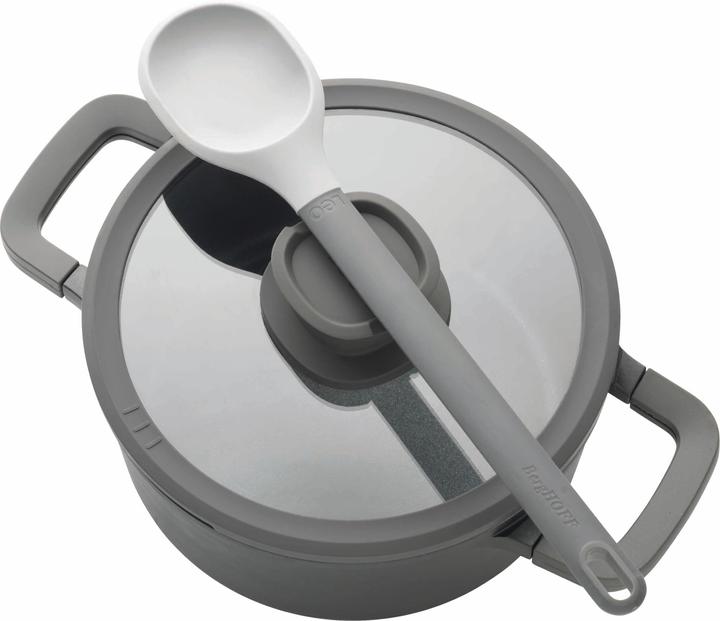 Immagine prodotto BergHoff Casseruola Leo Stone+ 18 cm (18 cm, Casseruola con manico, Alluminio)