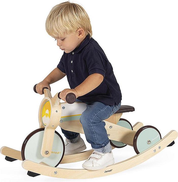 Image du produit Janod Tricycle à bascule - 2 en 1