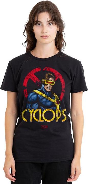 Actual product image Unisex Adult X-Men Cyclops Logo T-Shirt (XXL)