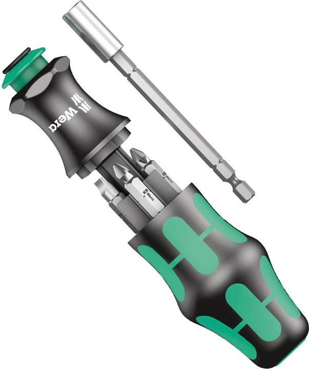 Actual product image Wera Kraftform Kompakt 28 (Cross Phillips PH M1, Cross Phillips PH M2, Cross Pozidriv PZ M1, Cross Pozidriv PZ M2)