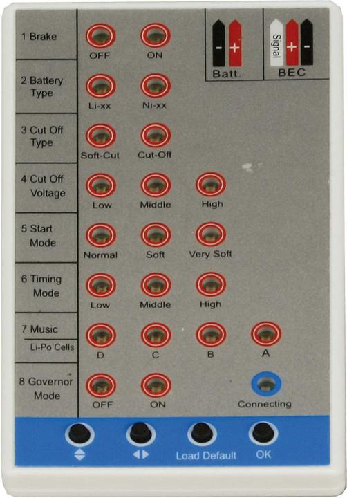 Actual product image Hobbywing Programming card