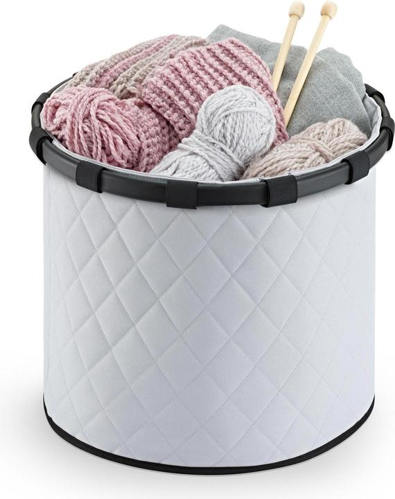 Actual product image reisenthel Storage Box Frame Rhombus Light Grey (10.5 x 42 x 43 cm, 30 l)