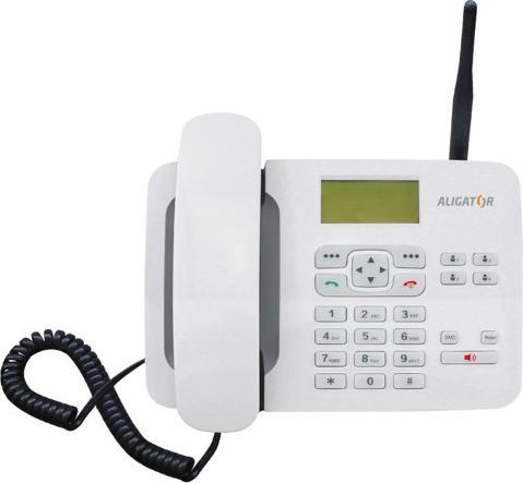Aligator T100 mobile phone White (2G)