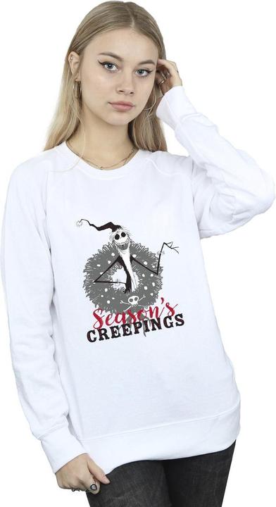 Image du produit Disney - Sweat THE NIGHTMARE BEFORE CHRISTMAS SEASONS CREEPINGS WREATH - Femme (5XL)