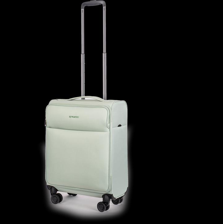 Immagine prodotto Stratic Trolley soft LIGHT S 55cm menta (37 l, Bagaglio a mano (fino a 50 litri))