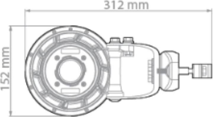 Actual product image RF-Elements HG3-TP-S50 - 14.3 dBi - 5.18 - 6.4 GHz - 50° - 50° - Horn antenna - TwistPort (14.30 dB)