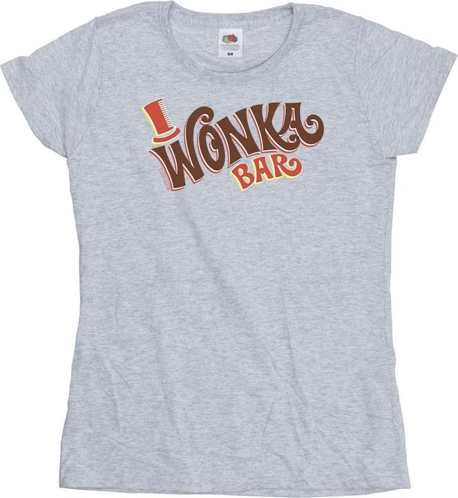 Immagine prodotto Willy Wonka & the Chocolate Factory Bar Logo Maglietta Donna (M)