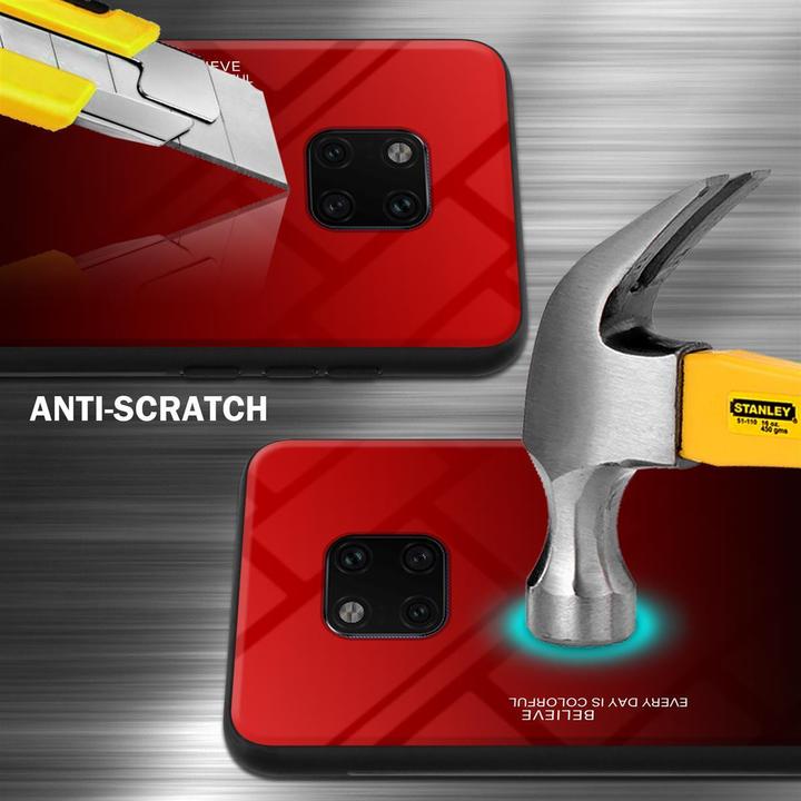 Productafbeelding Cadorabo TPU 2 kleuren glasdekking (Huawei Mate 20 Pro)