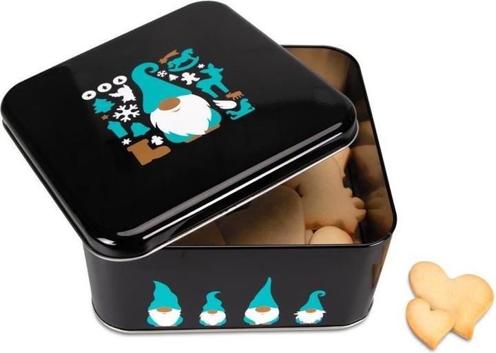 Image du produit Städter Boîte lutin de Noël 16,5 x 16,5 cm / H 8 cm Coloré Qua