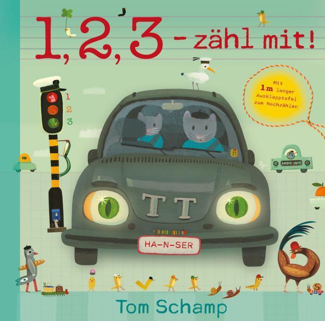 Actual product image 1, 2, 3 count with! (German)