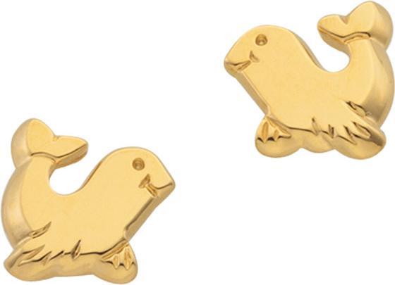 Actual product image Muau Stud earrings (Yellow gold)