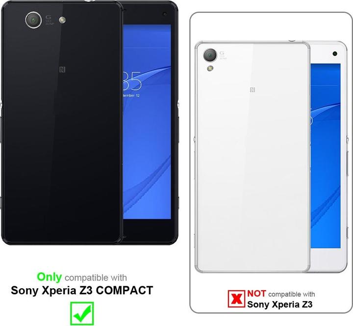Productafbeelding Cadorabo Mobiele telefoonketting voor Sony Xperia Z3 COMPACT Halsketting met verstelbare koordriem