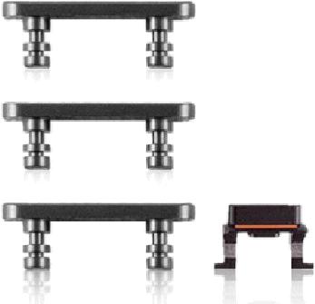 Ferryxpress Hard Buttons - Harte Tasten (Power/Volume/Switch) Kompatibel für iPhone 7 Plus (Abdeckung, iPhone 7 Plus)
