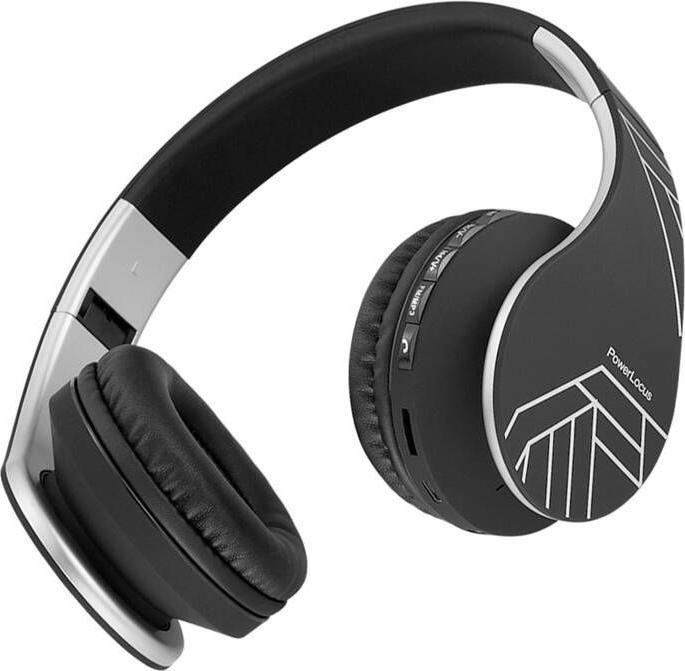 Actual product image PowerLocus P1 wireless headphones (black and white) (20 h, Wireless)