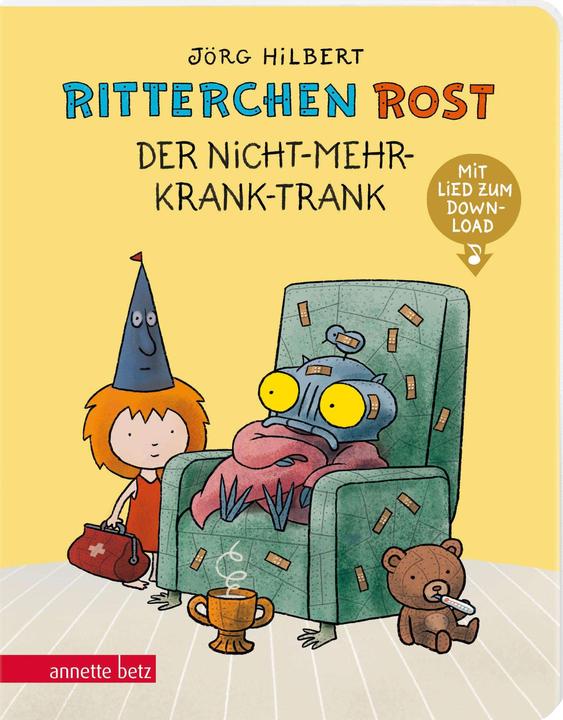 Image du produit Ritterchen Rost - Der Nicht-mehr-krank-Trank: Pappbilderbuch (Ritterchen Rost) (Allemand, Jörg Hilbert, Felix Janosa, 2022)