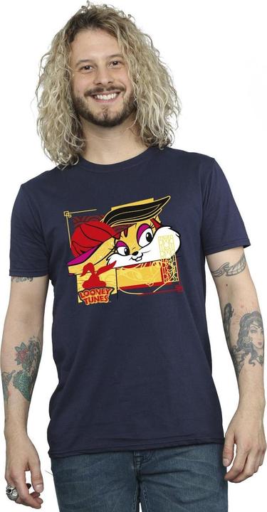 Actual product image Looney Tunes Mens Lola Rabbit New Year T-Shirt (3XL)