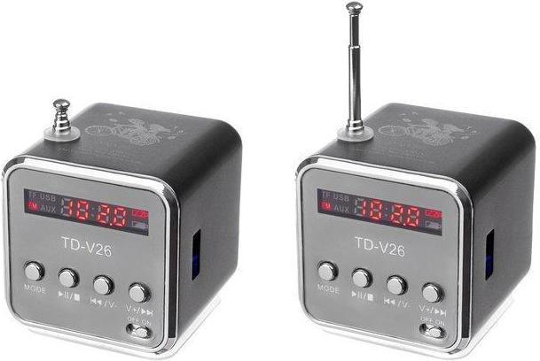 Actual product image Roger Bluetooth Wireless Speaker with FM Radio (Rechargeable battery operated)