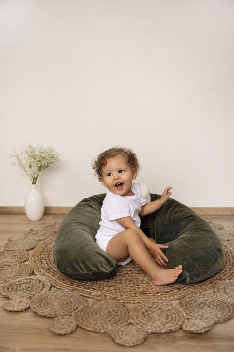 Immagine prodotto Zewi Cuscino in velluto per allattamento/letto (190 cm)