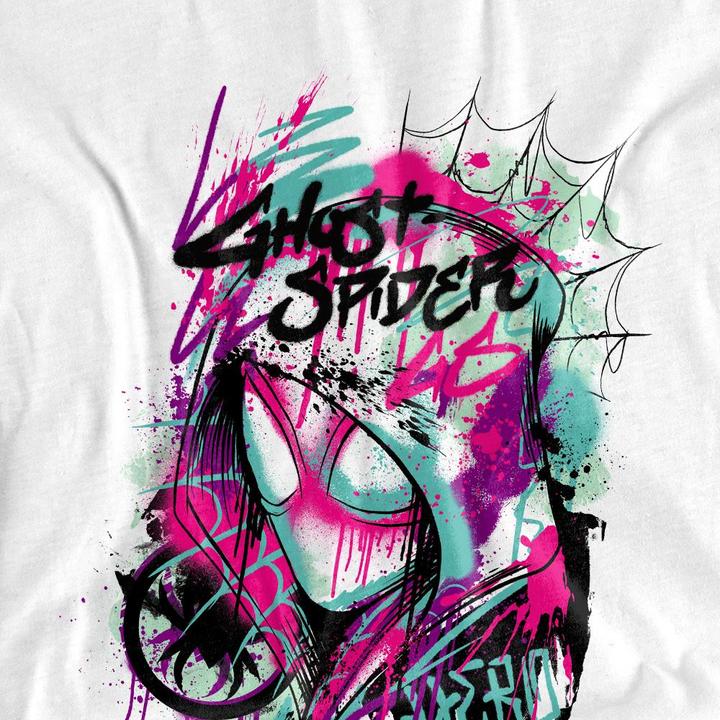 Actual product image Childrens/Kids Ghost-Spider Graffiti T-Shirt (128)
