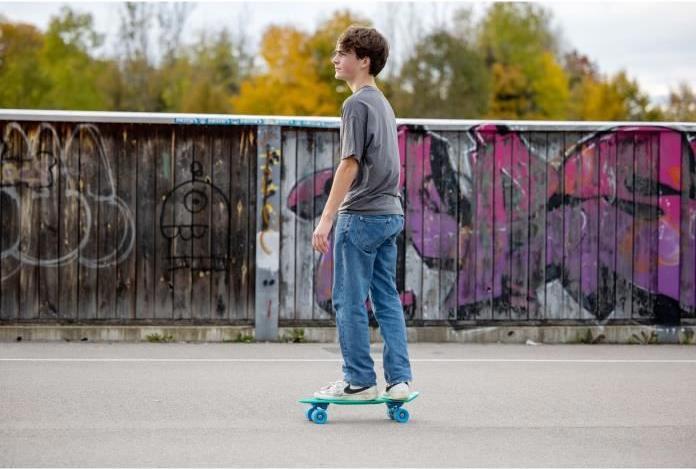 Actual product image Schildkröt Native Penny Board (Skateboard) Polypropylene (PP) (22.05")