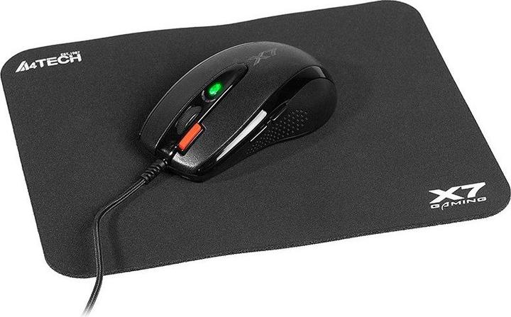 Produktbild A4Tech A4 TECH X-Game X-7120 A4TMYS46028 Maus (optisch, 3000 DPI, schwarze Farbe) (Kabelgebunden)