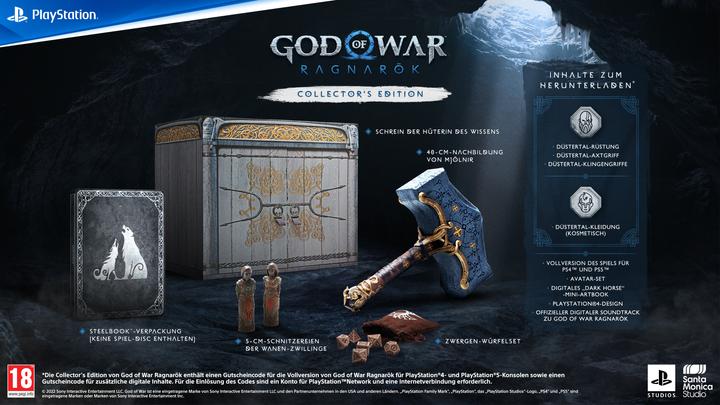 Image du produit Sony God of War : Ragnarok Édition collector (PS4, PS5, Multilingue)