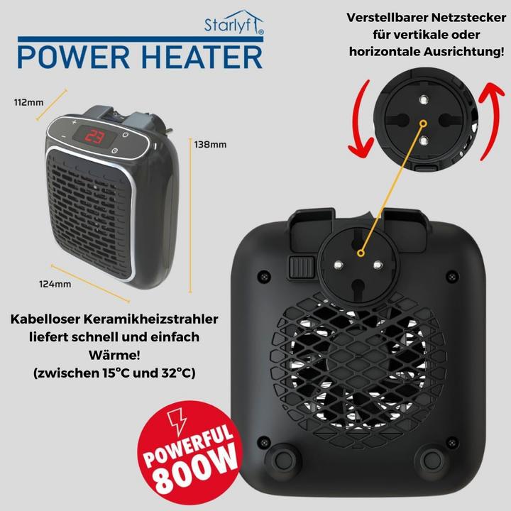 Produktbild Starlyf Power Heater (800 W)