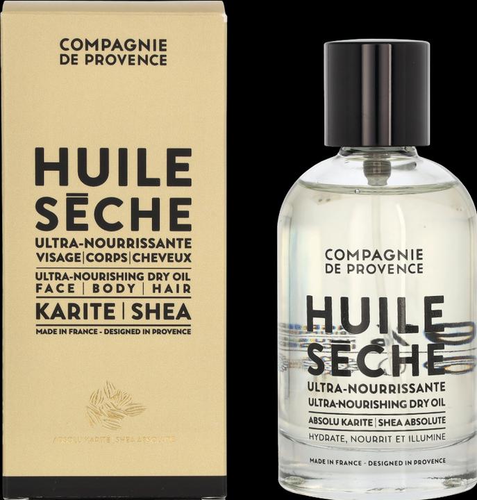 Image du produit La Compagnie de Provence COMPAGNIE DE PROVENCE - Huile sèche ultra-nourrissante Beurre de karité 100 ml (Huile pour le corps, 100 ml)