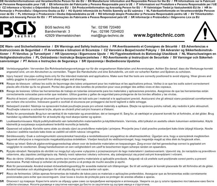 Produktbild BGS Rohrabschneider Ø 3 - 30 mm (30 mm)