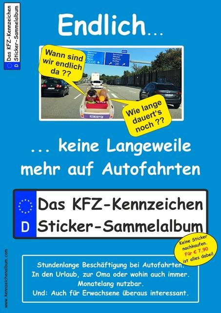 Image du produit Jeu de voyage pour enfants Plaques d'immatriculation Album d'autocollants pour bagages à main