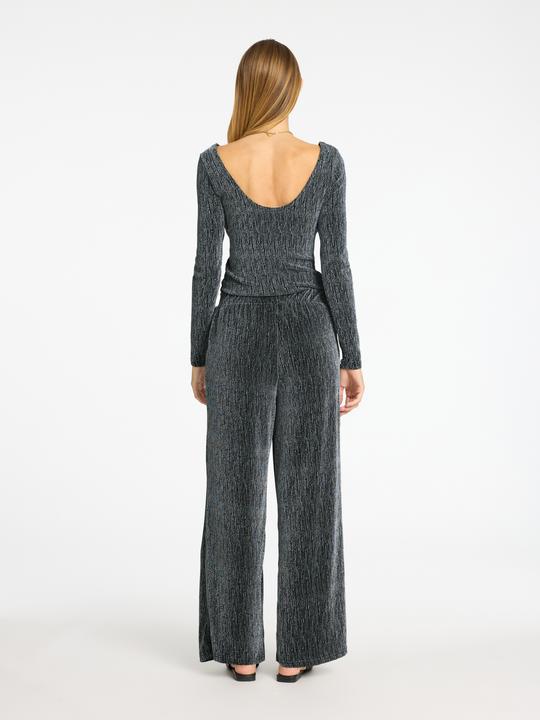 Image du produit Selected Femme Haut à paillettes avec manches longues (XS)
