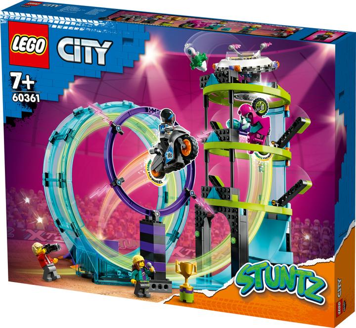 Actual product image LEGO Ultimate Stunt Driver Challenge (60361, LEGO City)