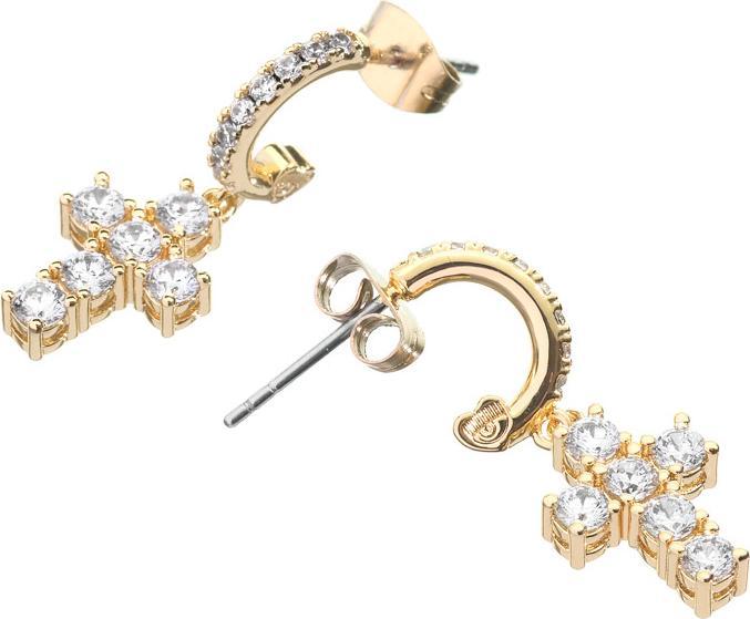 Chiara Ferragni Croci Ohrstecker (Messing)
