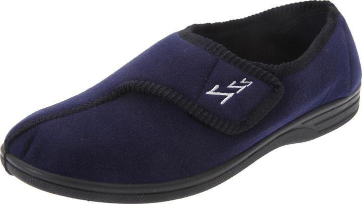 Produktbild Zedzzz Connor Hausschuhe Pantoffeln mit Klettverschluss (43)