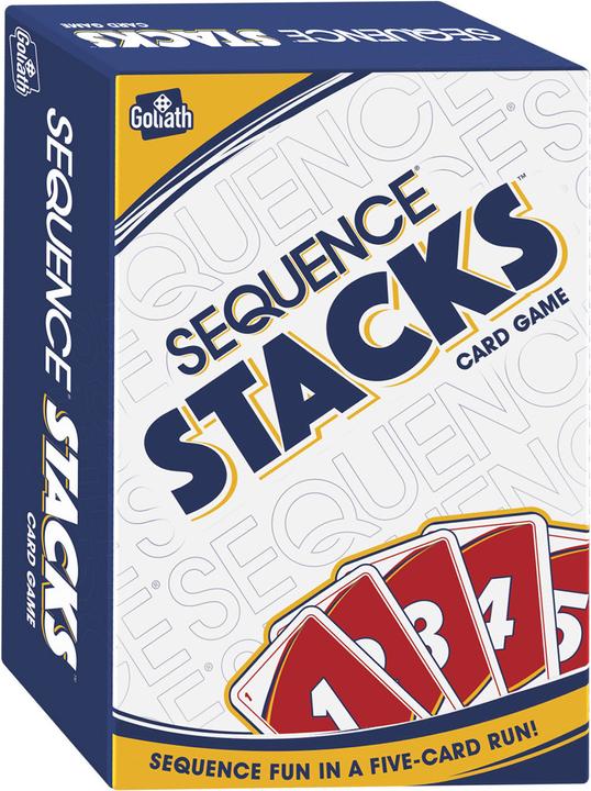 Actual product image Goliath Toys Sequence Stacks Card Game (Multilingual)
