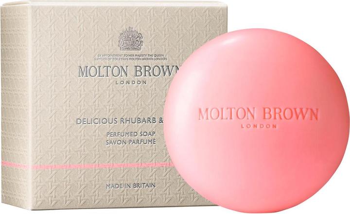 Produktbild Molton Brown Delicious Rhubarb & Rose Perfumed Soap (Hartseife, 150 ml)
