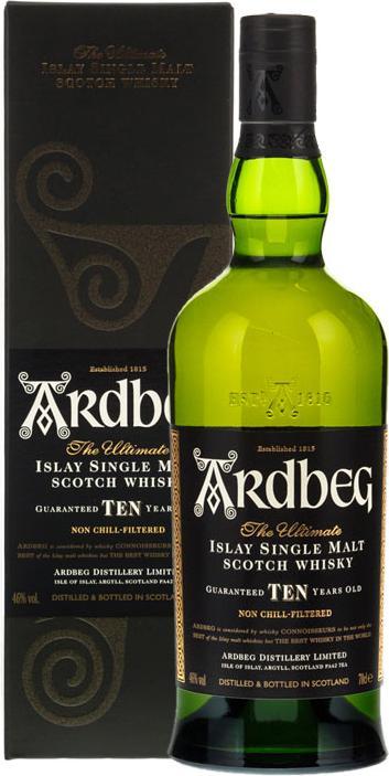 Produktbild Ardbeg 10 Years (Single Malt, Scotch Whisky, 1 x 70 cl)