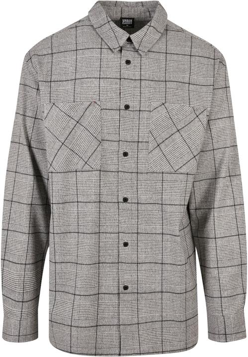 Produktbild Urban Classics Long Oversized Checked Greyish Shirt (XL)