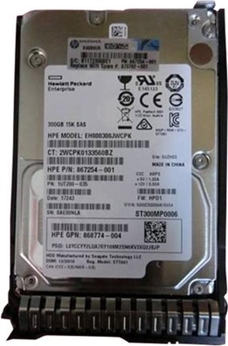 Actual product image HPE 870753-B21 (0.30 TB, 2.5")