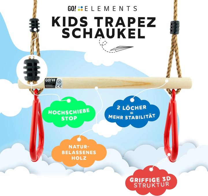 Produktbild GO!elements Trapez Schaukel