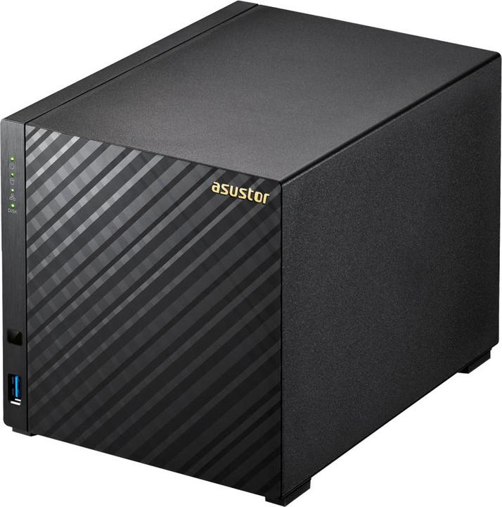 Produktbild ASUS AS1004T - Speicherserver - Marvell Armada 385 - Armada 385 - Schwarz