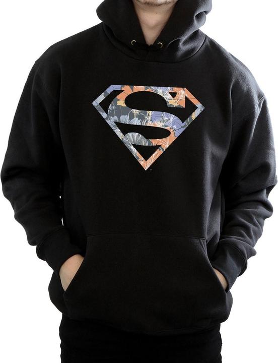 Produktbild Superman Floral Logo 2 Kapuzenpullover (S)