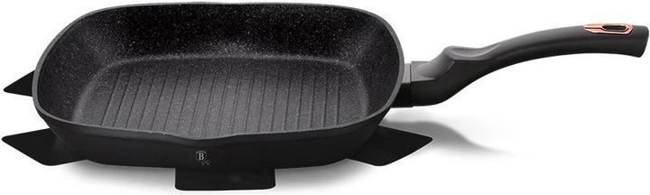 Image du produit BerlingerHaus GRILLING PAN GRANITE 28cm Black ROSE BH-1636 (Poêle à grillades, Aluminium)