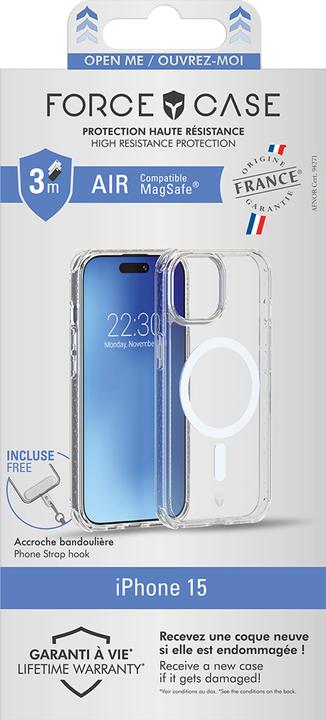 Immagine prodotto Force Case Custodia AIR per iPhone Serie 15 (Apple iPhone 15)