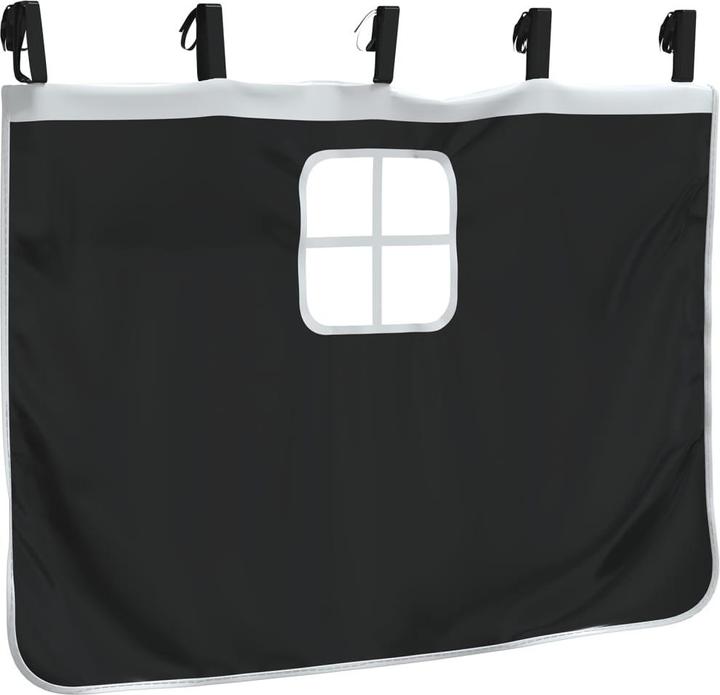 Produktbild VidaXL Vorhänge für Hochbett mit Tunnel und Turm Weiss und