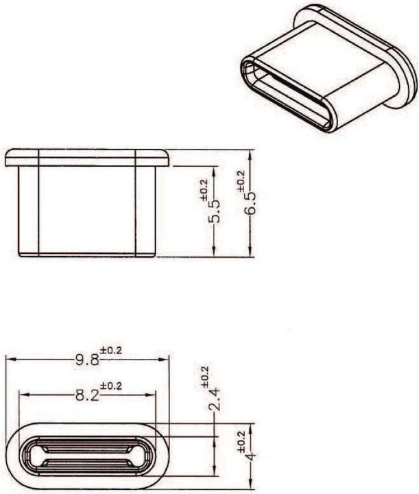 Produktbild Delock USB-Typ-C Staubschutz, 10 Stück (Stecker und Verbinder)