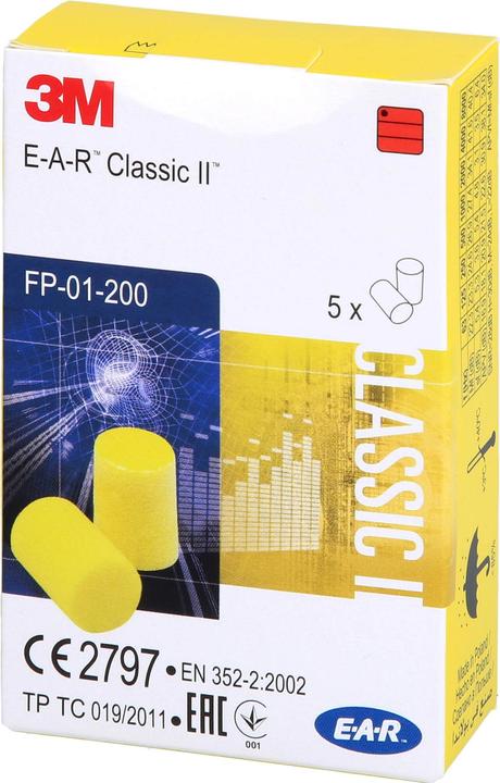 Produktbild Axisis 3M E-A-R Classic II Gehörschutz, 10 St. Ohrstöpsel (10 x)