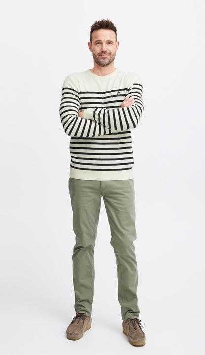 Produktbild FQ1924 FQKyle stripe crew neck knit 21900651 (M)