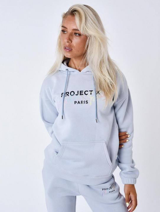 Immagine prodotto Project X Paris Felpa con cappuccio con ricamo da donna (L)