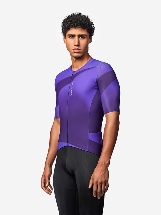 Produktbild Van rysel Rennrad Radtrikot kurzarm Sommer Unisex Racer 2 lila (M)